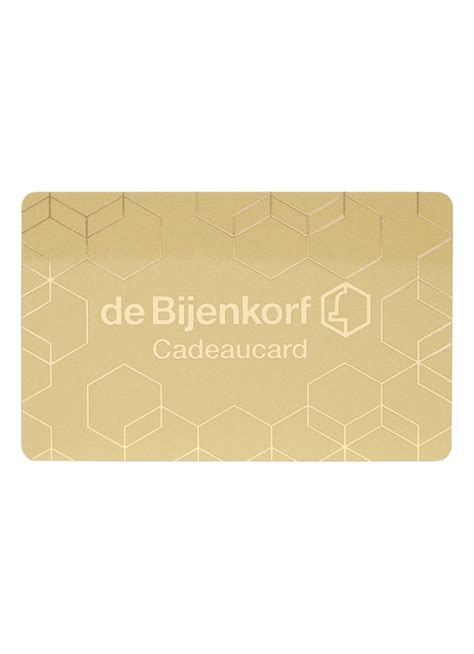 de Bijenkorf cadeaucard